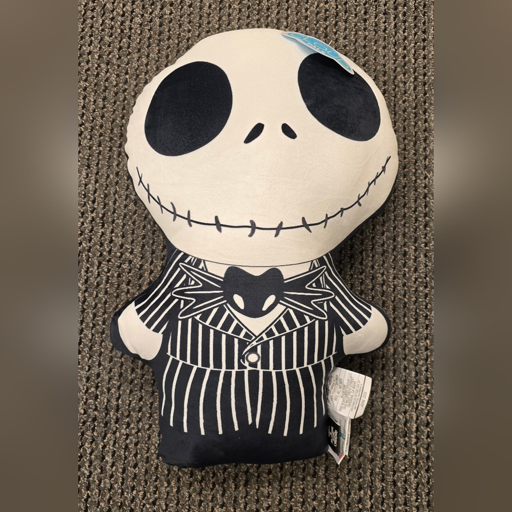 Retired 23" Nightmare Before Christmas Jack Skellington Cloud Pals Pillow Plush